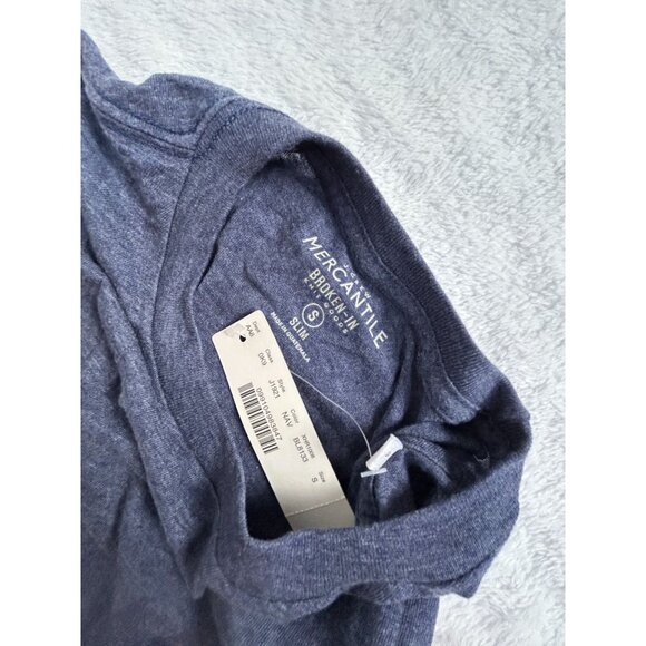 J.Crew Mercantile Broken-in Crewneck T-shirt Men Small Knit Goods Slim J1921 New - Picture 3 of 6